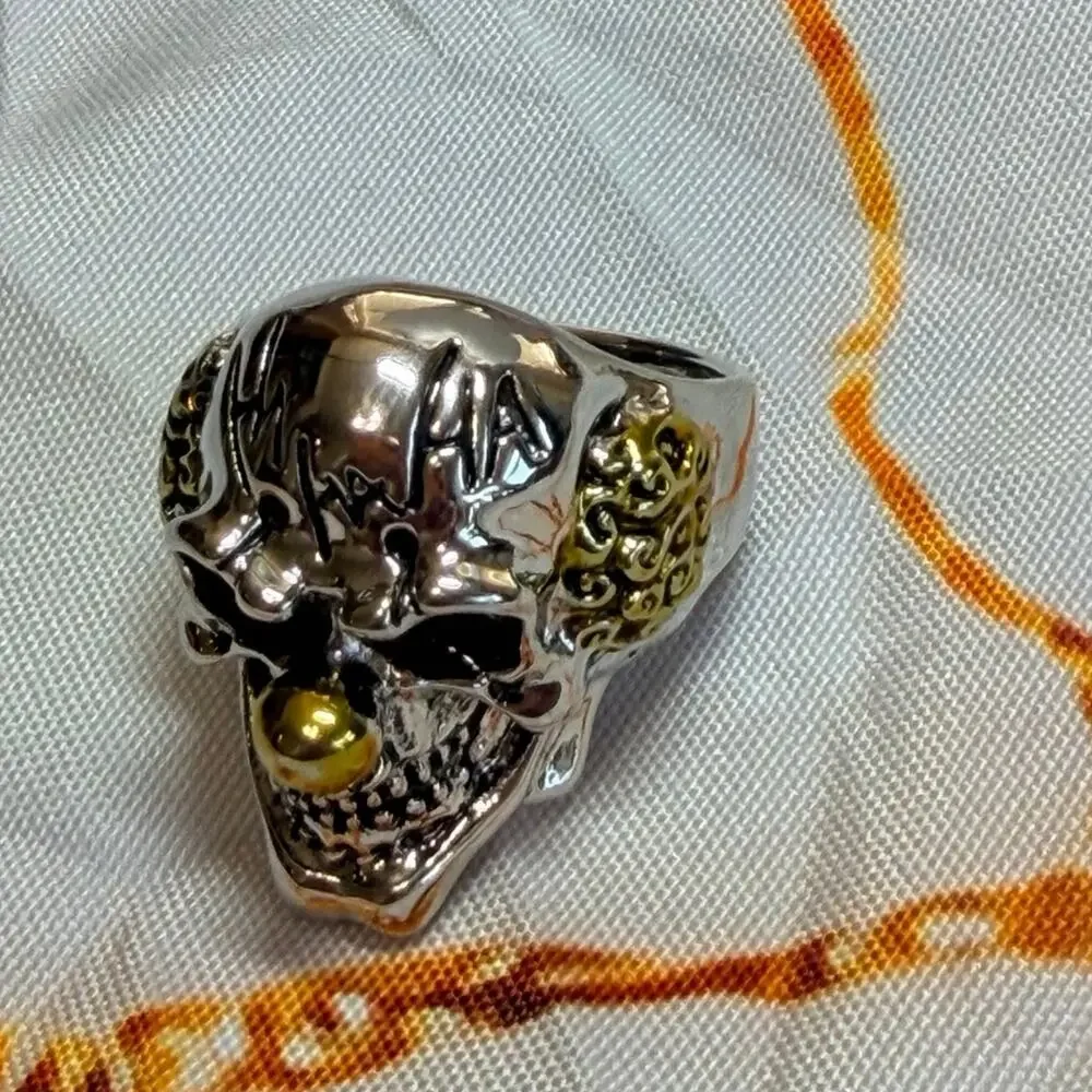 Joker Skull Ring Halloween Men's Jewelry